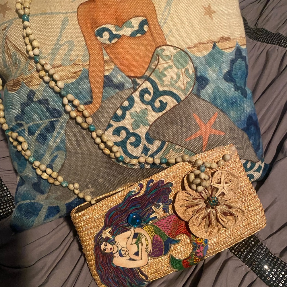 Custom vintage crossover🧜‍♀️ straw, mermaid, and her little baby🧜‍♀️🧜‍♀️🧜‍♀️